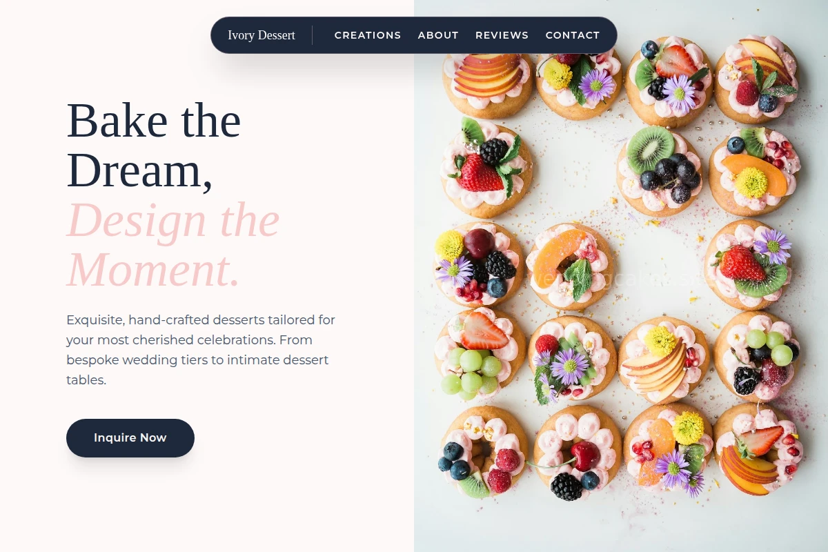 Ivory Dessert