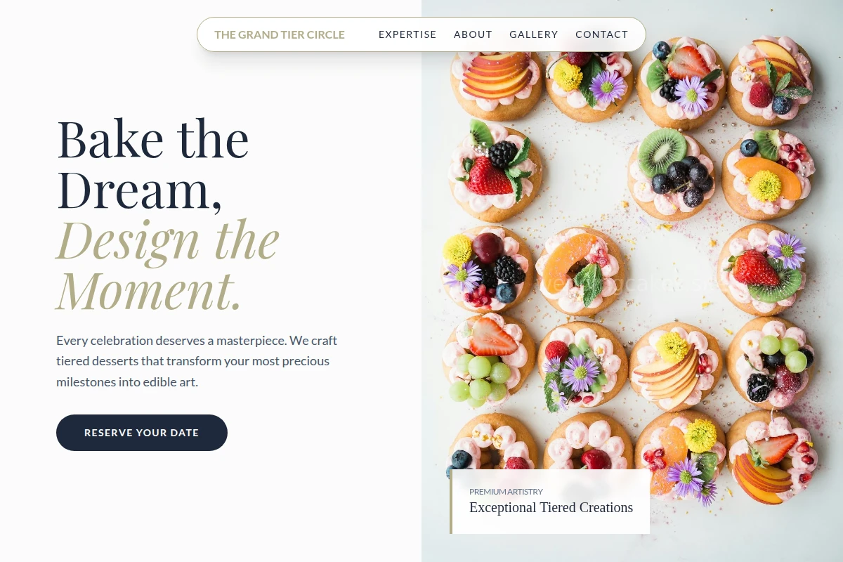 Tiered Dessert