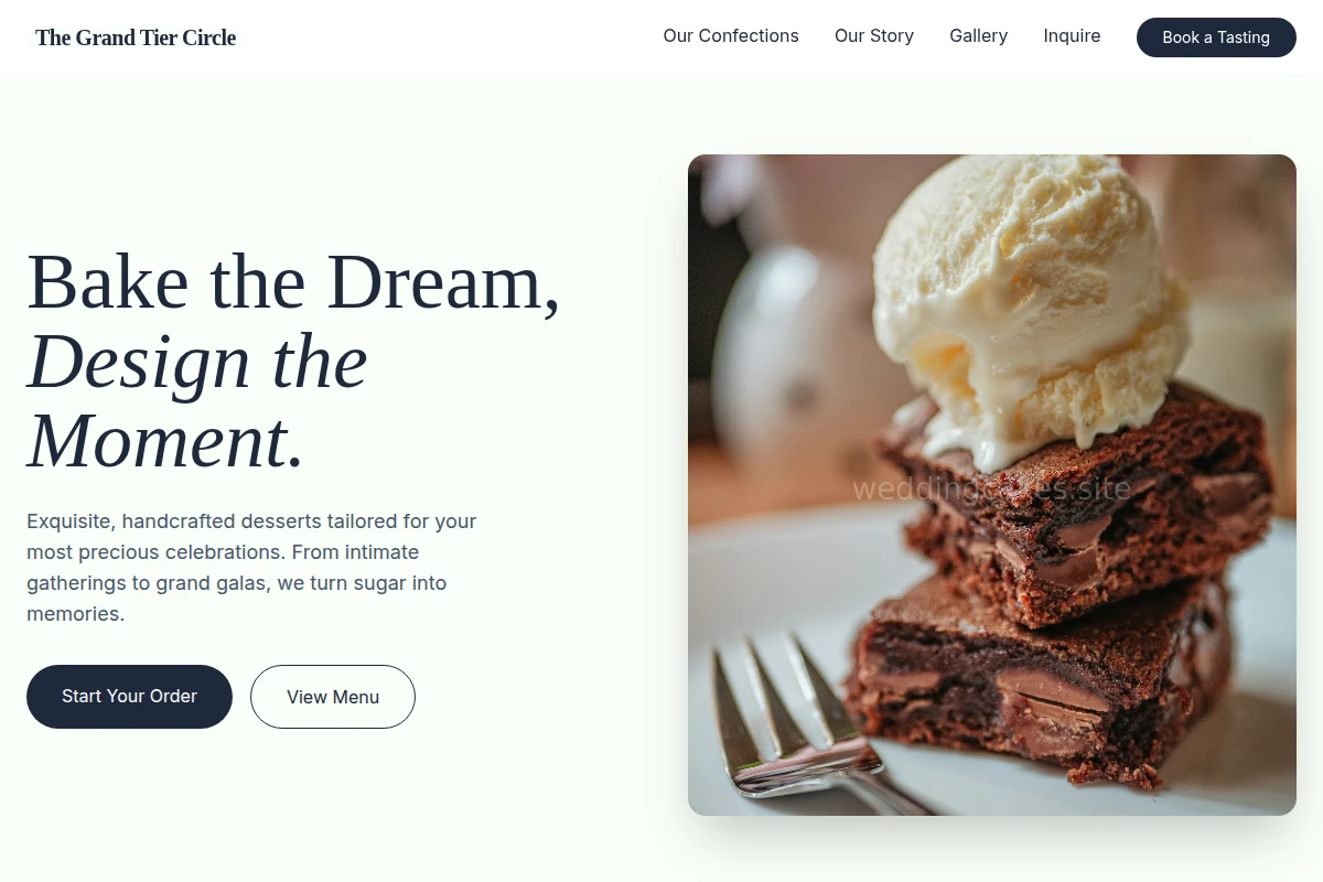Elegant Dessert