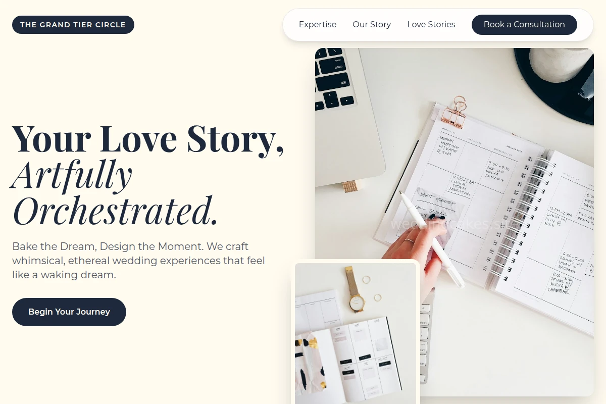 Whimsical Wedding Planner
