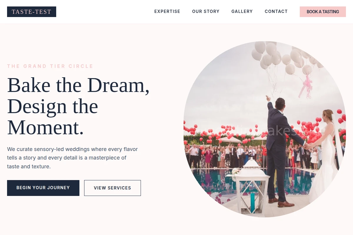 Taste-Test Wedding Planner