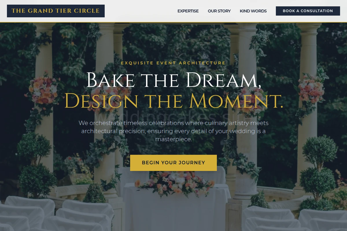 Cupcakes Wedding Planner