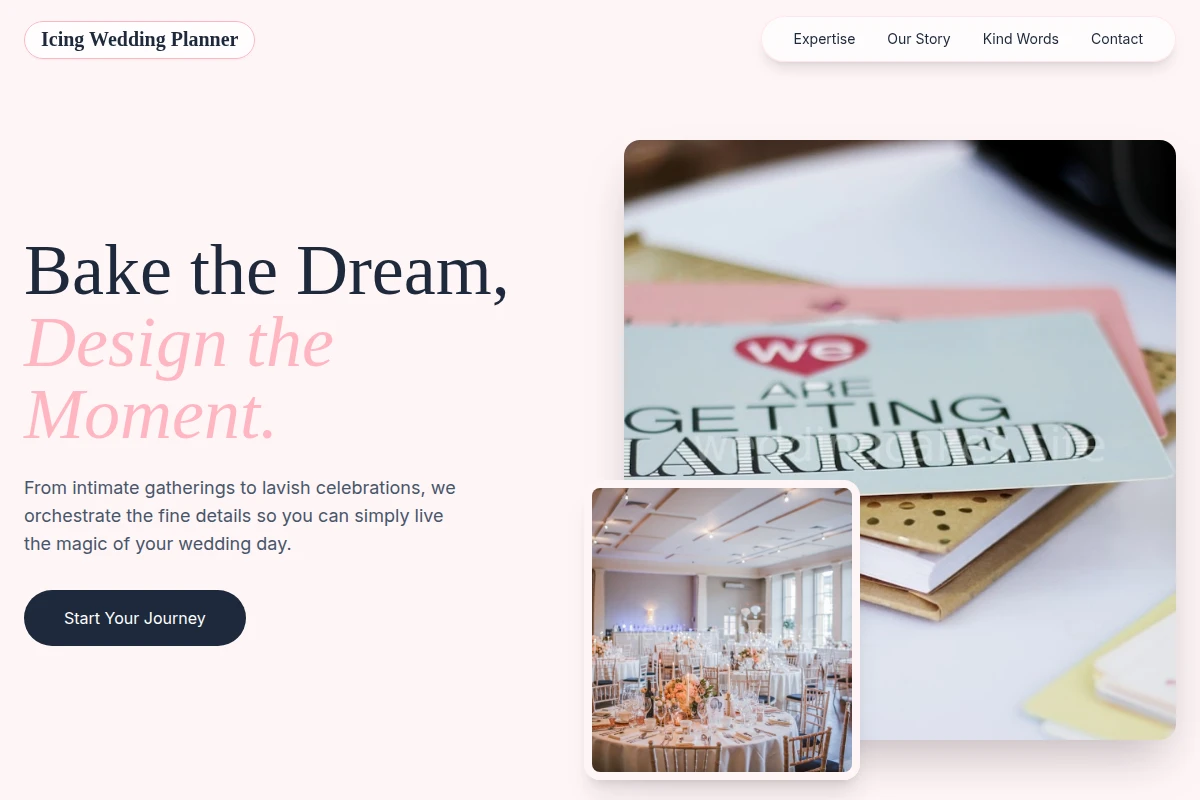 Icing Wedding Planner