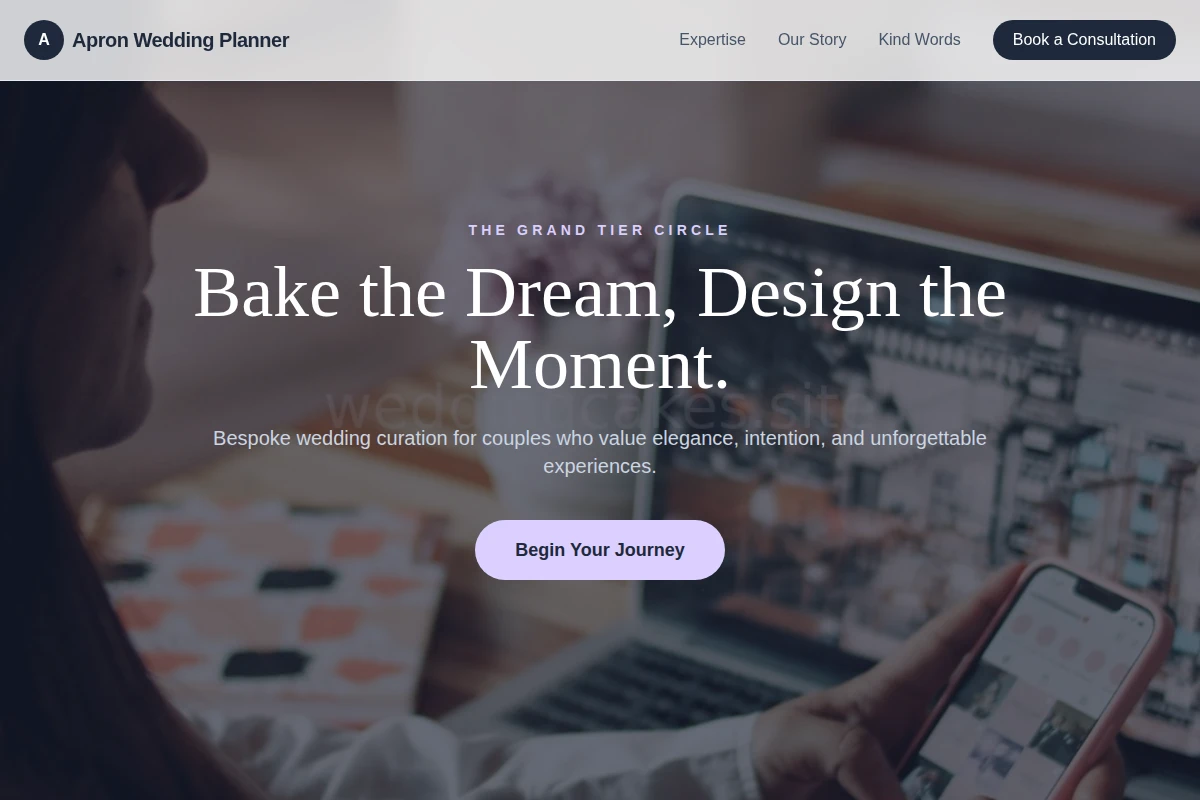 Apron Wedding Planner