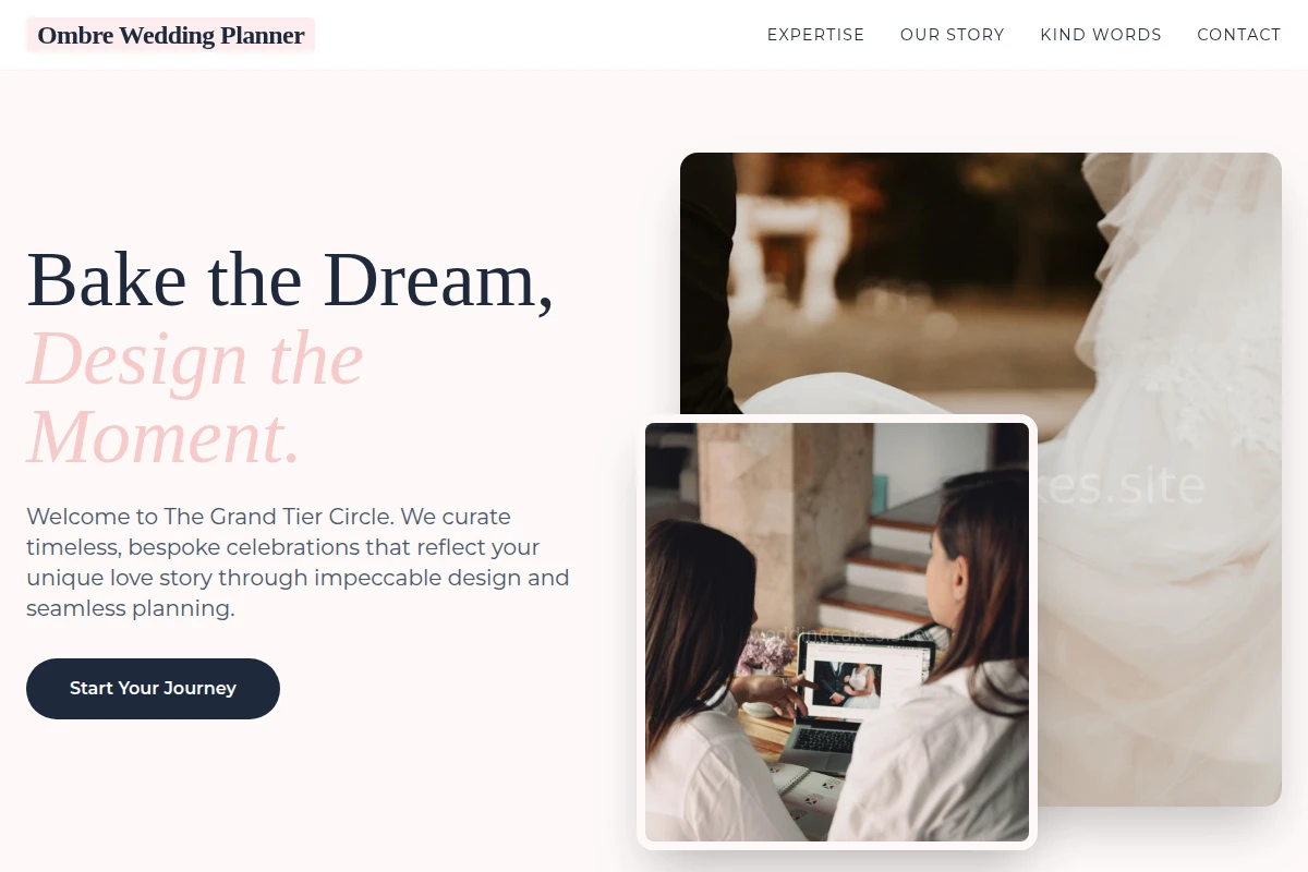 Ombre Wedding Planner