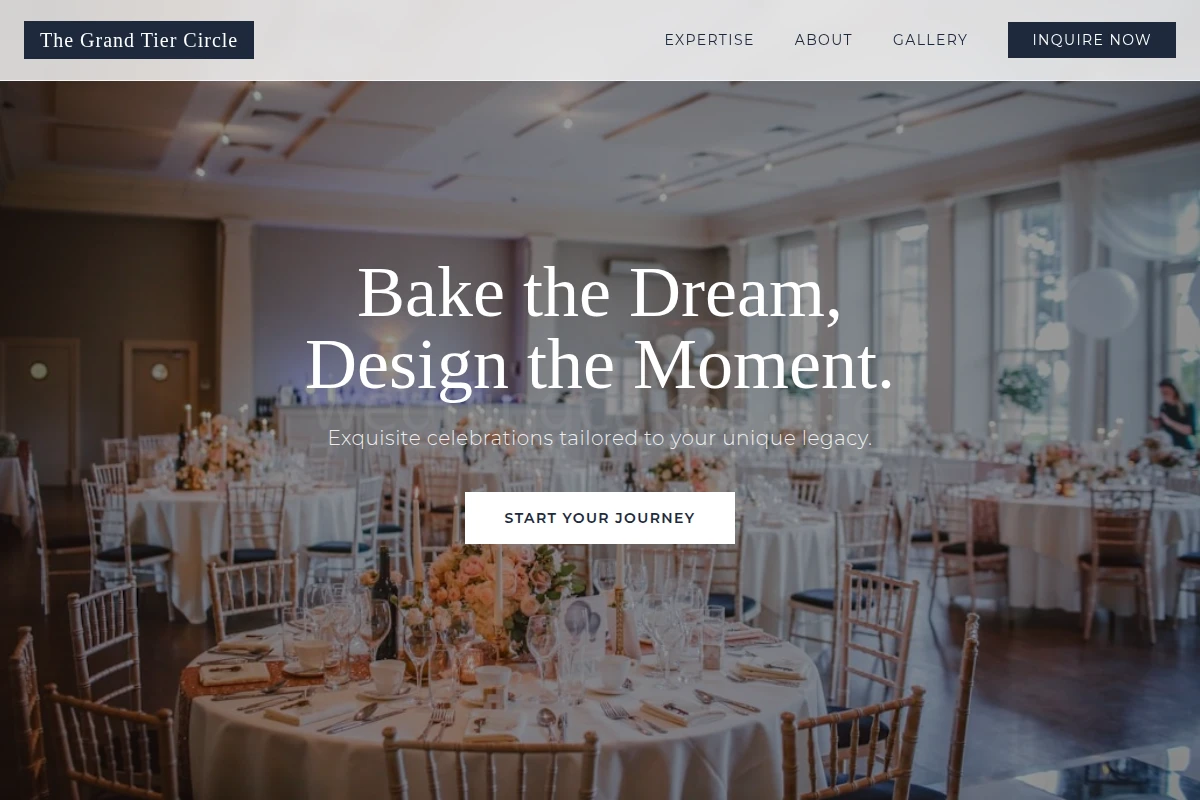 Cream Wedding Planner