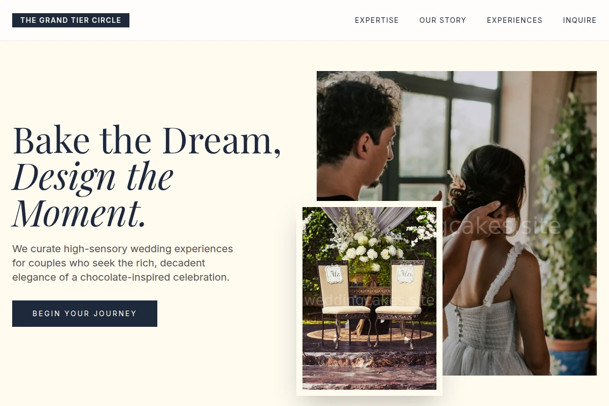 Chocolate Wedding Planner