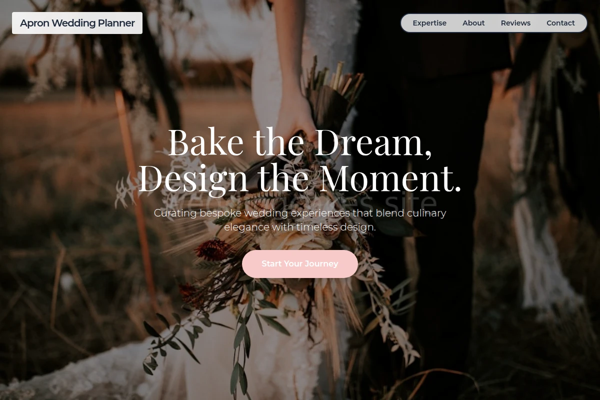 Apron Wedding Planner