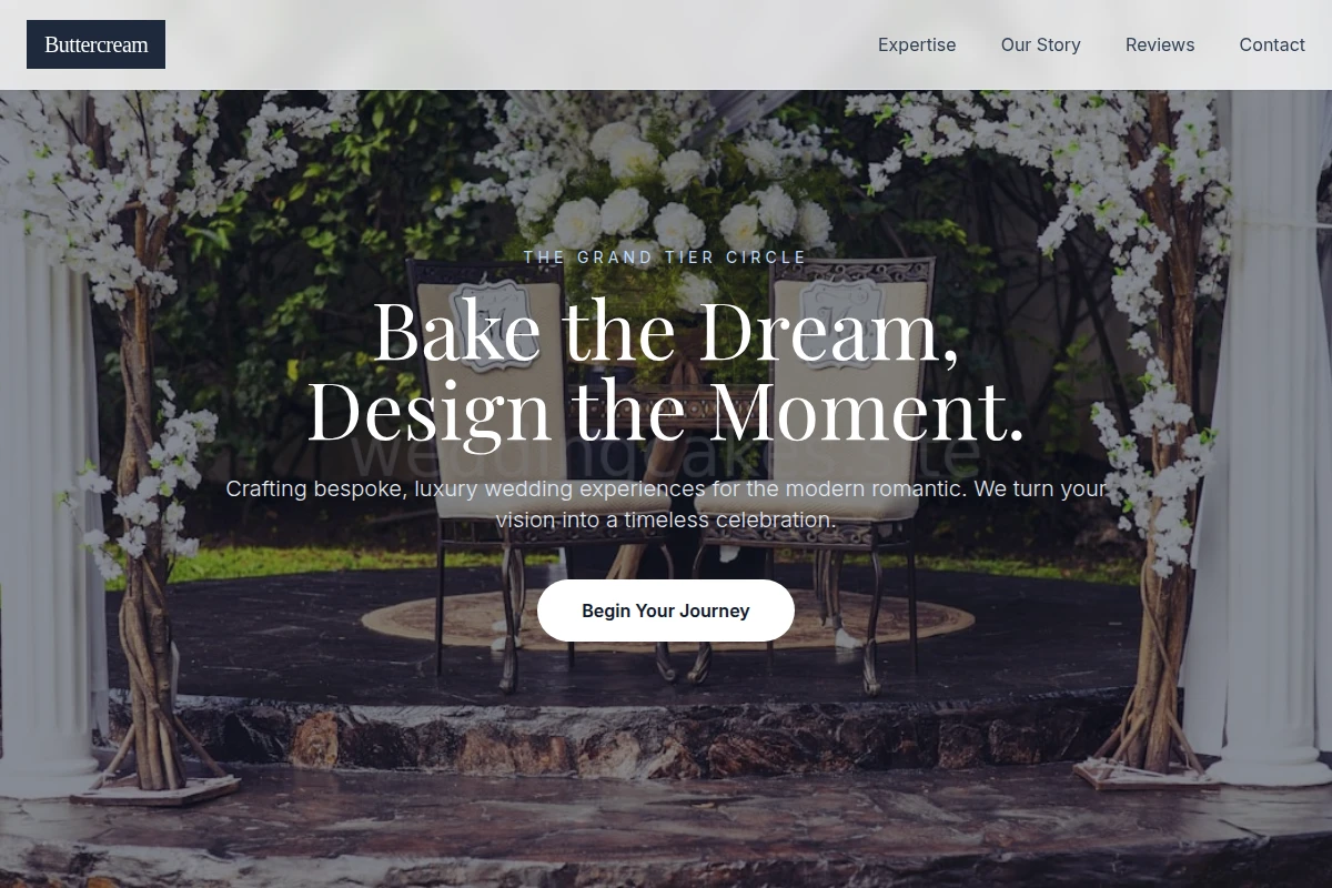 Buttercream Wedding Planner