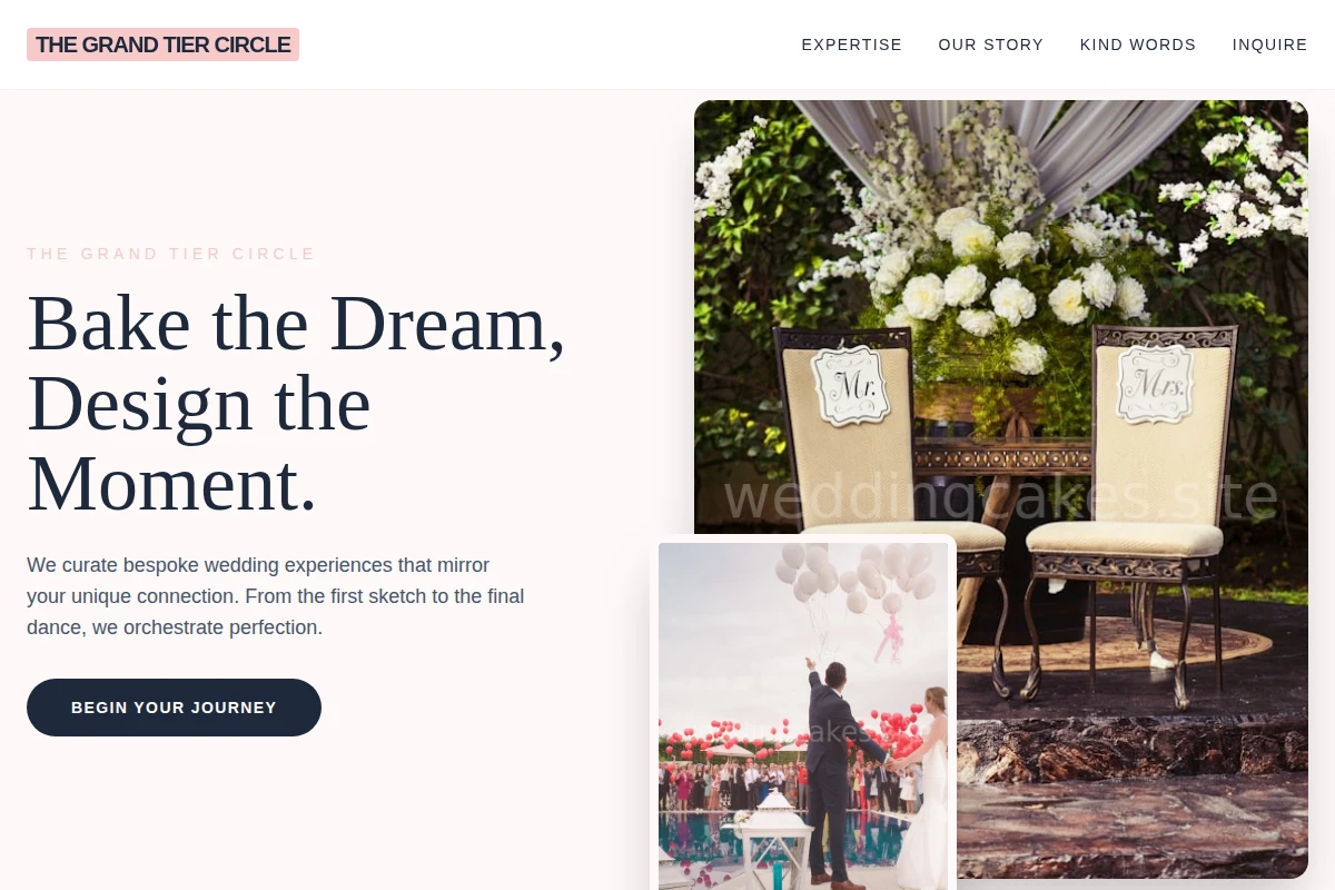 Tiers Wedding Planner