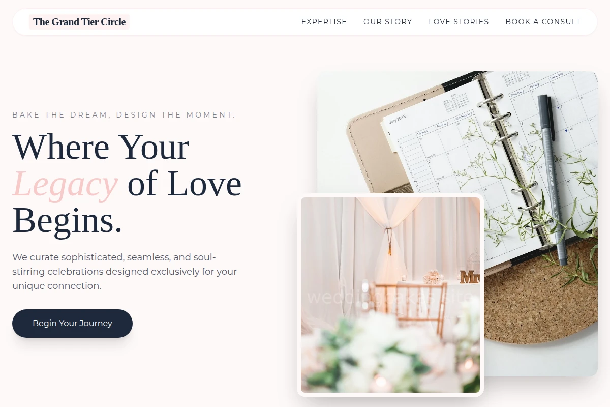 Sponge Wedding Planner