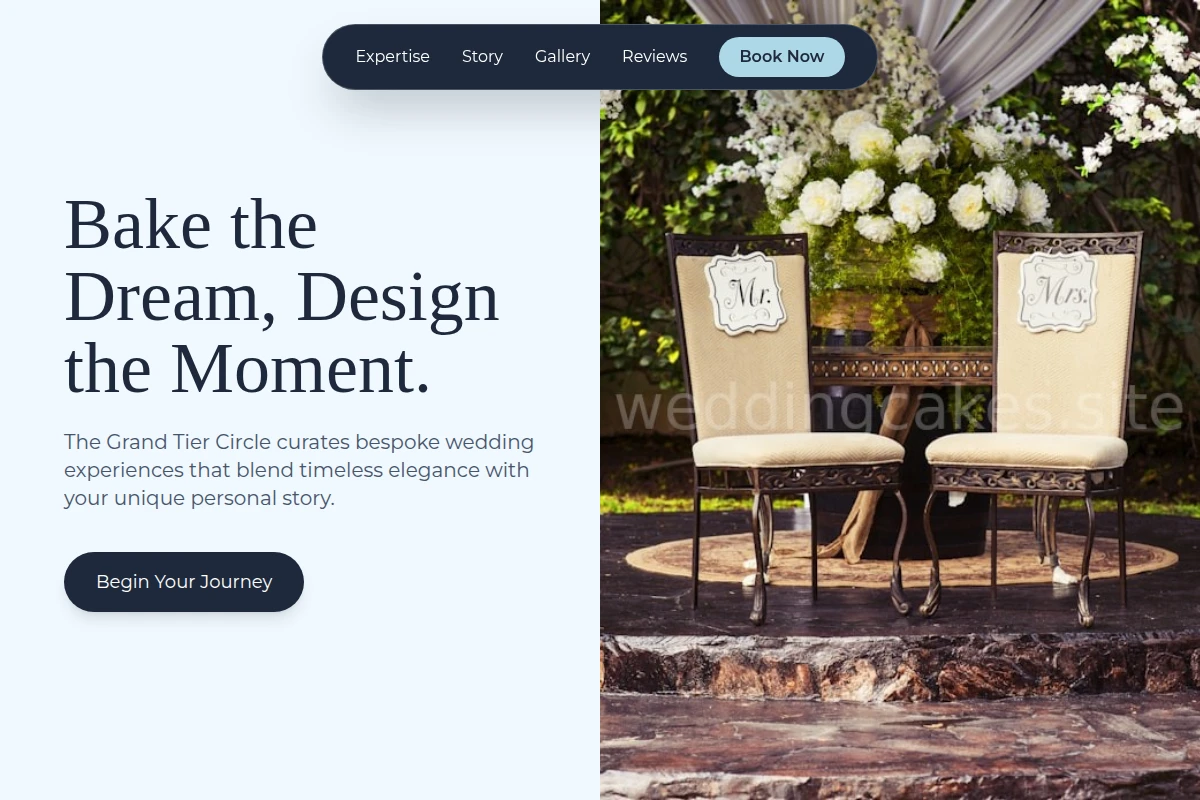 Cream Wedding Planner