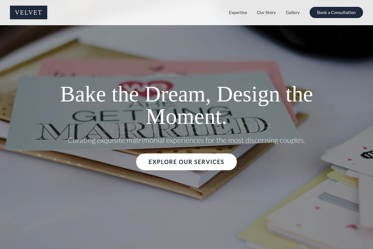 Velvet Wedding Planner