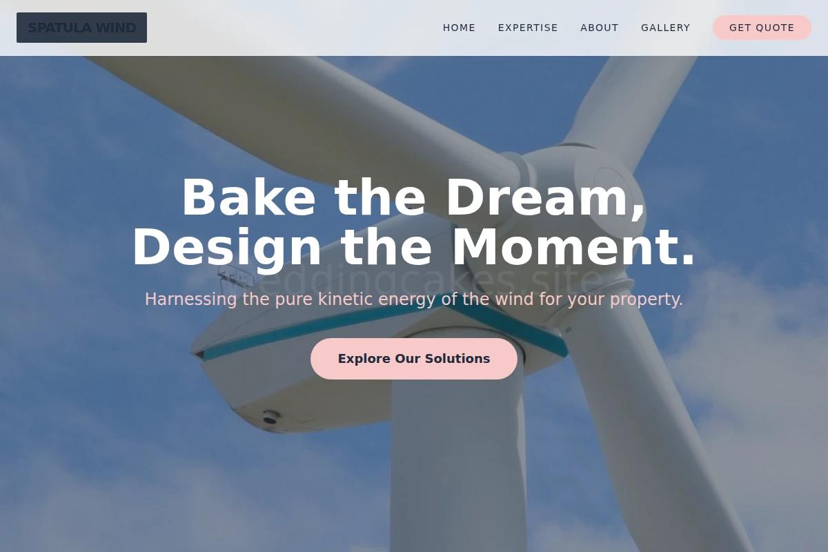 Spatula Wind Turbine