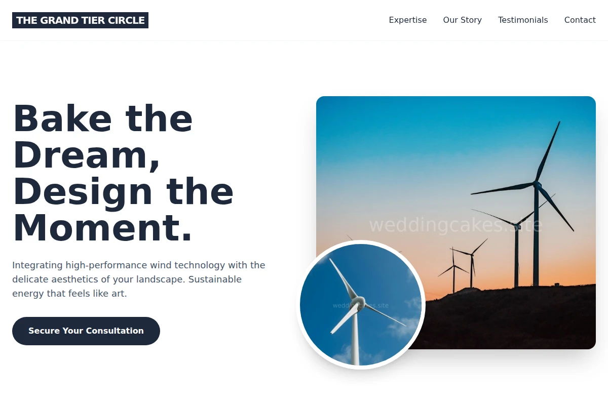 Lace Wind Turbine