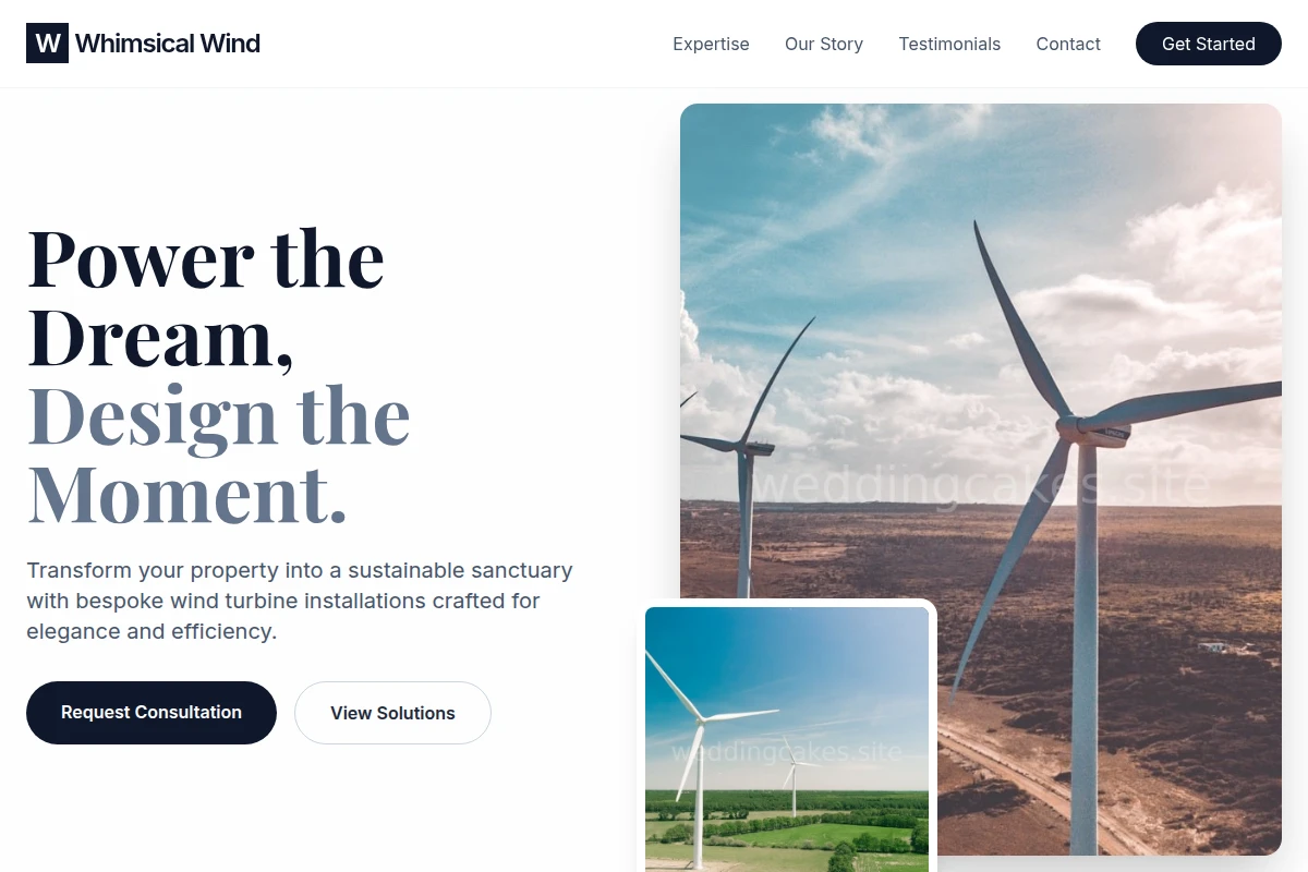 Whimsical Wind Turbine