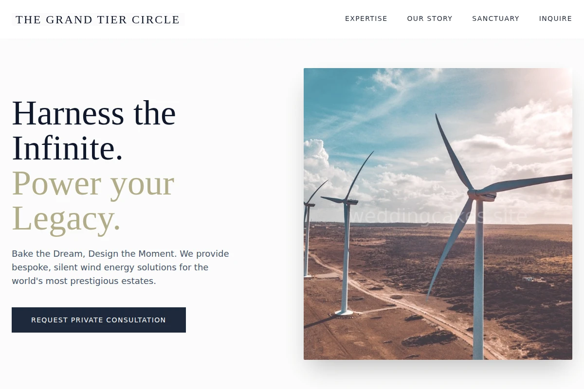 Luxury Wind Turbine