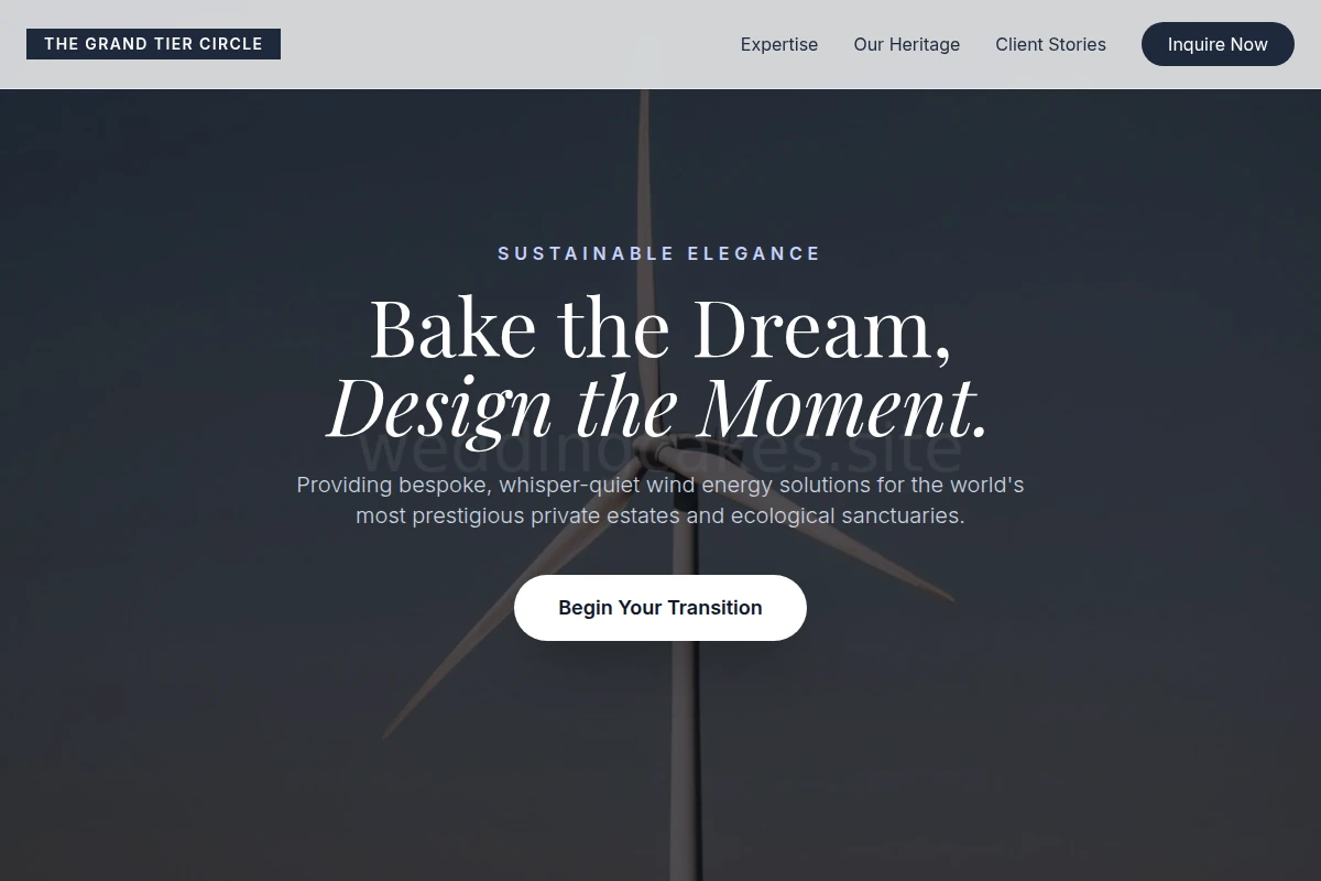 Luxury Wind Turbine