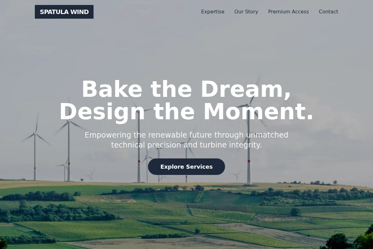 Spatula Wind Turbine