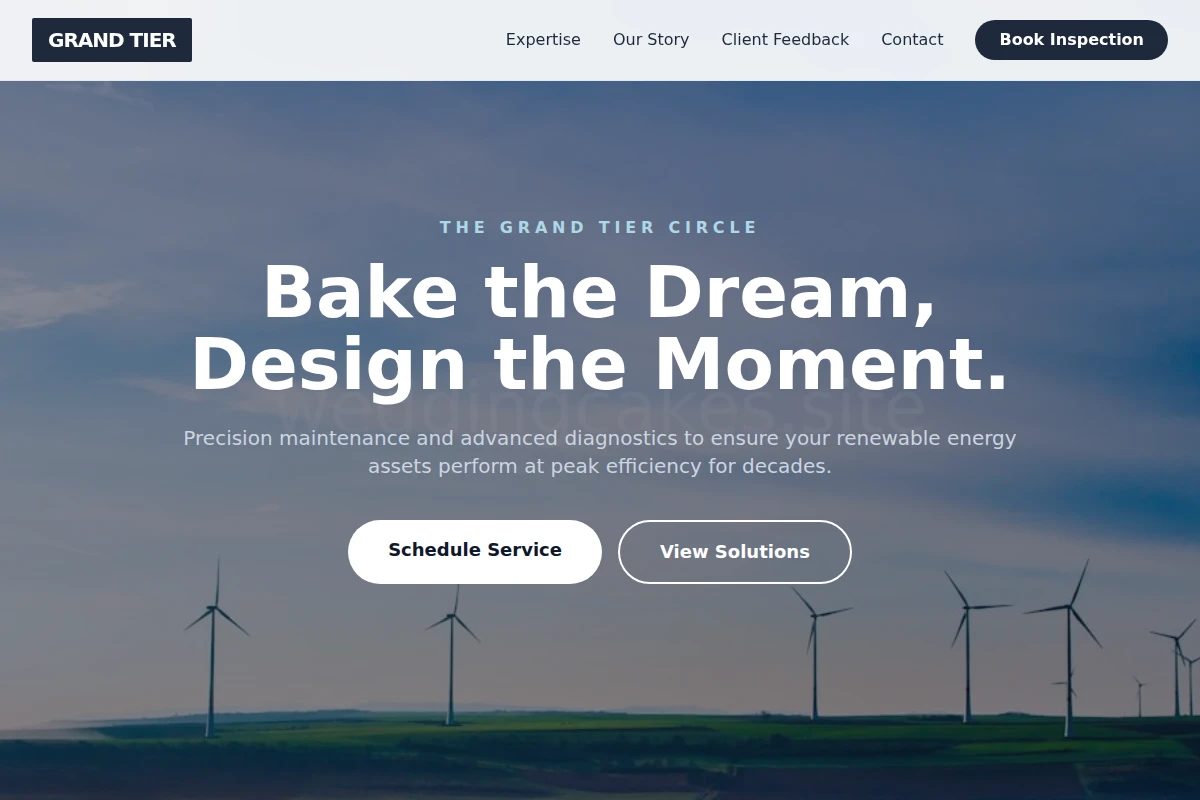 Booking Wind Turbine