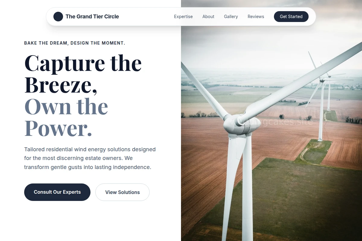 Elegant Wind Turbine